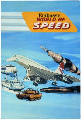 embassy cigarette cards Embassy World of Speed cigarette cards with album (see issue 124)